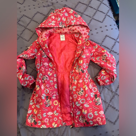 Disney Minnie Mouse Rain Jacket - Picture 1 of 2